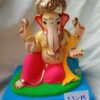 Ganpati Idol with Peshwai Baithak