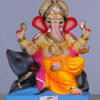 Ganpati Idol sitting on Mushak