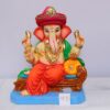 Ganesh idol with Maharaja Pagdi
