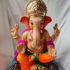 Ganpati Idol sitting on Chaurang