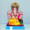 Ganpati idol sitting in Ardh padmasan