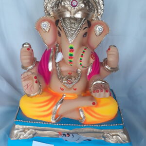 Dagdusheth Ganpati Idol with Mukut