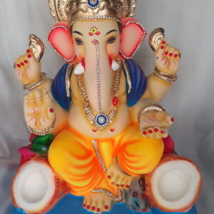 Ganpati Idol with Coconut
