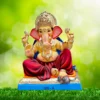 Ganpati Idol siting in Peshwai Baithak