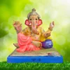 Ganpati Idol siting in Swami Samarth Posture