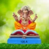 Ganpati Idol with Book