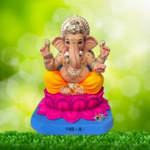 Mysuri Ganpati Idol on Lotus-149