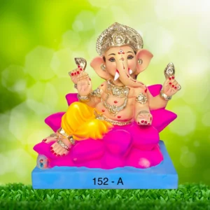Ganpati Idol on Lotus