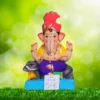 Ganpati Idol sitting on Mushak