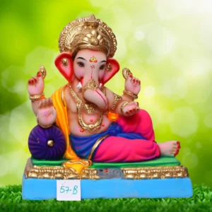 Ganpati Idol in Lord Vishnu pose