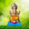 Ganpati Idol siting on Chaurang