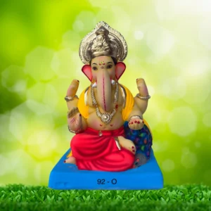 Ganpati Idol sitting in Padmasan
