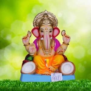 Ganpati Idol with Coconut-99