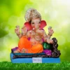 Ganpati Idol sitting in Lalitasana