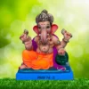 Ganpati Idol with Single Load