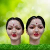 Pair of Gouri Face
