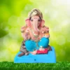 Ganesha sitting on Chaurang