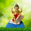 Bal Ganpati Idol sitting on Shankh