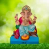 Ganpati idol on Chaurang